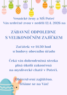 Zábavné odpoledne s velikonočním zajíčkem